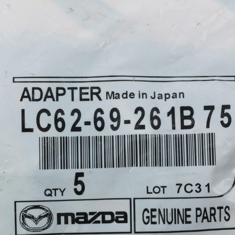 Mazda 2 3 5 CX-9 CX-7 Gray Sun Visor Adapter Clip OEM LC62-69-261B-75 - Image 3